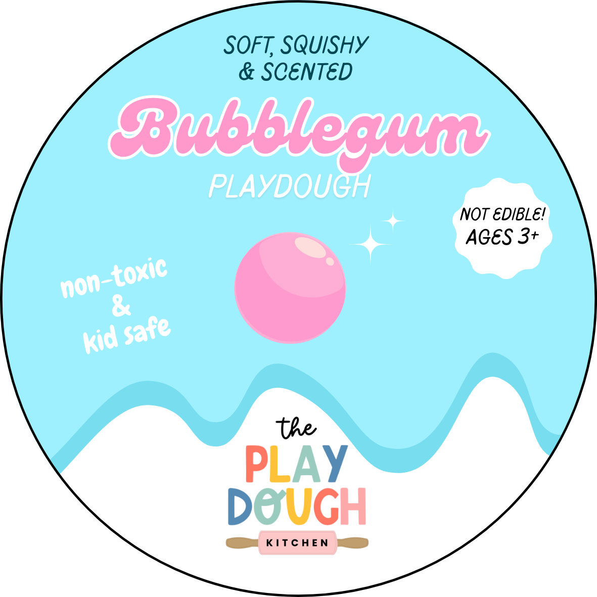Bubblegum Playdough