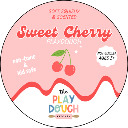 Sweet Cherry Playdough